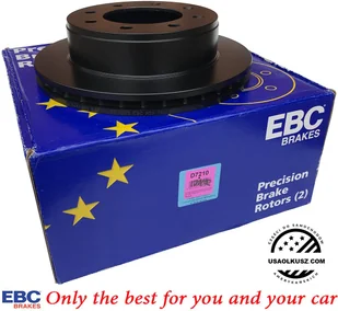 Tylne klocki Ultimax2 + tarcze hamulcowe EBC seria PREMIUM Hummer H2 - Tarcze hamulcowe - miniaturka - grafika 6