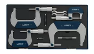 Suwmiarki i mikrometry - Limit Zestaw mikrometrów kabłąkowych MMA 272370503 - miniaturka - grafika 1