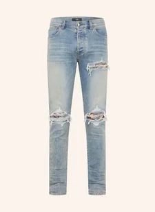 Amiri Jeansy W Stylu Destroyed Crane Skinny Fit blau - Moda i Uroda OUTLET - miniaturka - grafika 1
