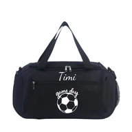 Torebki damskie - TEMU Personalizowana torba crossbody lub tote z imionami, numerami i różnymi tekstami. Dostępna w kolorze czarnym i białym, charakteryzuje się - miniaturka - grafika 1