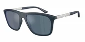 Okulary przeciwsłoneczne - Okulary Przeciwsłoneczne Emporio Armani EA 4237 Matte Dark Blue - miniaturka - grafika 1