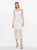 Sukienki - YAS Sukienka koktajlowa Toni 26032058 Biały Regular Fit - miniaturka - grafika 1