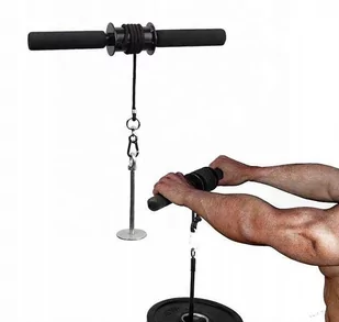 Przyrząd do ćwiczeń przedramion wrist roller - Gryfy - miniaturka - grafika 1