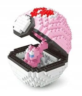 Pokeball Klocki BOX Figurka MEW Mewtwo - Klocki - miniaturka - grafika 1