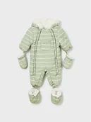 Kombinezony dla dzieci - Mayoral Kombinezon zimowy 2.664 Zielony Regular Fit - miniaturka - grafika 1