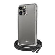 Etui i futerały do telefonów - SBS TESCROPEIP13PK pokrowiec na telefon komórkowy 15,5 cm (6.1") Czarny, Przezroczysty - miniaturka - grafika 1