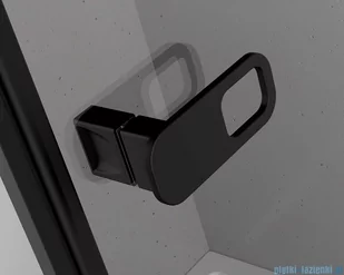 Radaway Essenza Black Kdj kabina 110x80cm lewa szkło przejrzyste 1385041-54-01L/1384051-01-01 - Kabiny prysznicowe - miniaturka - grafika 13