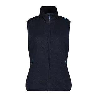 CMP - Damska kamizelka Knit-Tech B.Blue-Jadeit, 50 - Kamizelki damskie - miniaturka - grafika 1