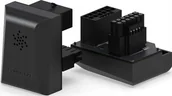 Akcesoria do komputerów stacjonarnych - Adapter Wtyczka 12VPWR kątowa złącze 12+4 PIN 180 stopni EZDIY-FAB STD - miniaturka - grafika 1