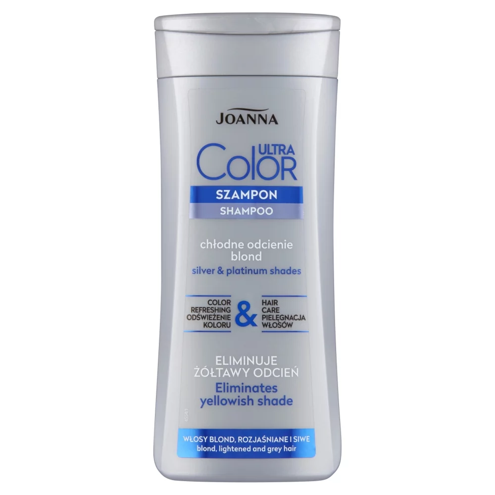 Joanna Ultra Color System Szampon włosy blond rozjaśniane i siwe 200 ml 5901018000240