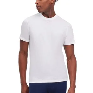 Falke Round-Neck T-Shirt — White - Koszulki męskie - miniaturka - grafika 1