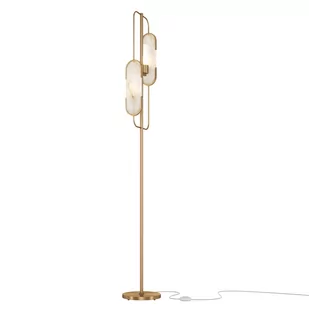 Lampa podłogowa do salonu Marmo MOD099FL-02G złota - Lampy stojące - miniaturka - grafika 1
