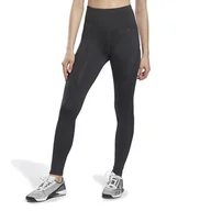 Spodnie sportowe damskie - Reebok Workout Ready Pant Program High Rise > GS1956 - miniaturka - grafika 1