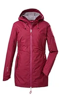 Kurtki damskie - Killtec Damska kurtka funkcyjna / kurtka outdoorowa z kapturem KOS 54 WMN JCKT; ciemnoróżowa, 36, 39169-000 - miniaturka - grafika 1