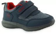 Buty dla chłopców - Adidasy dla dzieci buty sportowe dziecięce na rzep Axim 24400 Granatowe - miniaturka - grafika 1
