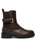 Botki damskie - JOOP! Botki 4140007699 Brązowy - miniaturka - grafika 1