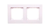 Klawisze i ramki - Schneider MERTEN RAMKA DWUKROTNA M-PLAN BIAŁA ACTIVE SYSTEM M MERTEN MTN515225 - miniaturka - grafika 1