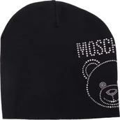 Czapki damskie - Moschino Wełniana czapka - miniaturka - grafika 1