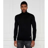 Swetry męskie - Karl Lagerfeld Wełniany golf Regular Fit - miniaturka - grafika 1