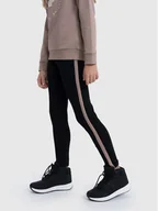 Legginsy - 4F Legginsy 4FJAW23TTIGF094 Czarny Slim Fit - miniaturka - grafika 1