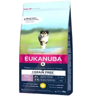 Sucha karma dla psów - EUKANUBA Puppy Chicken L/XL Grain Free 3kg - miniaturka - grafika 1