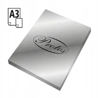 Szkolne artykuły papiernicze - BRYSTOL KARTON A3 SREBRNY 20 ARKUSZY 29,7X42CM papier techniczny - miniaturka - grafika 1