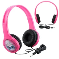 Instrumenty muzyczne dla dzieci - EKIDS Słuchawki dla dzieci Tech2Go LOL LL-V126 - miniaturka - grafika 1