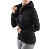 Bluzy damskie - Bluza trekkingowa techniczna damska Viking Jukon Hoodie z kapturem na zamek - miniaturka - grafika 1