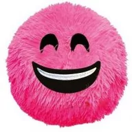 Książki edukacyjne - D.RECT Piłka Fuzzy Ball Scool Smile różowa - miniaturka - grafika 1