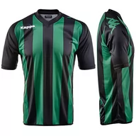 Koszulki męskie - Kappa Koszulka męska Kappa4soccer Vignes, czarno-zielony, M - miniaturka - grafika 1