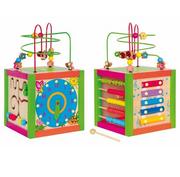 Zabawki interaktywne dla dzieci - Woodyland Sześcian Edukacyjny - miniaturka - grafika 1