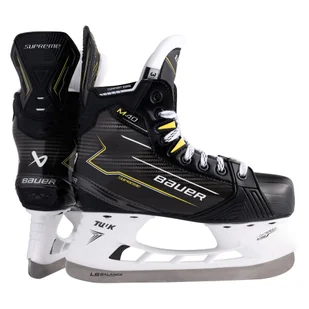 Łyżwy hokejowe Bauer Supreme M40 Junior EE (szersza noga), EUR 33,5 - Łyżwy - miniaturka - grafika 1