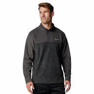 Bluzy męskie - Męska bluza polarowa Columbia Steens Mountain Half Snap II charcoal - XL - miniaturka - grafika 1