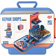 Mały majsterkowicz - Warsztat z narzędziami 3W1 w walizce Mega Creative - miniaturka - grafika 1