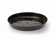 Donice - LAMELA Podstawka plastik czarna śr.12,6cm - miniaturka - grafika 1