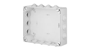 Elektro-Plast nasielsk INDUSTRIAL Puszka hermetyczna n/t 342x282x115mm IP55 z 14 dławicami szara 2723-02 2723-02 - Rozdzielnie elektryczne - miniaturka - grafika 1