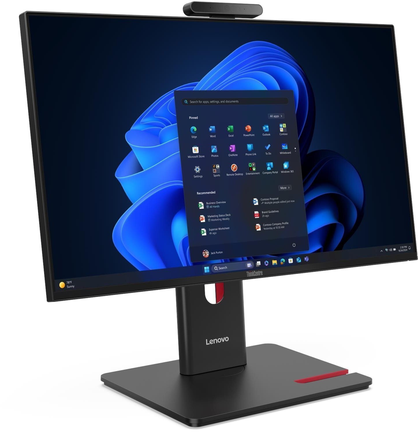 Komputer Lenovo ThinkCentre ThinkCentre M70a Intel Core Ultra 3 205T, 16 GB, 512 GB SSD Windows 11 Pro 13AY003VPB