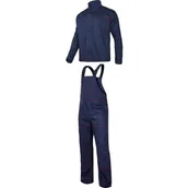 Odzież robocza - LAHTI PRO Ubranie robocze spawalnicze ze wzmocnionymi manketami bluza i ogrodniczki roz XXL b) L4140625 LPL4140625 - miniaturka - grafika 1