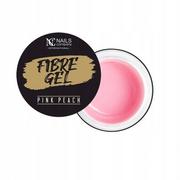 Utwardzacze do paznokci - NC Nails, Żel budujący Fibre Gel Pink Peach, 15 g - miniaturka - grafika 1