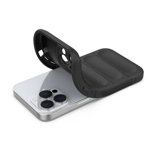 Magic Shield Case etui do iPhone 13 Pro elastyczny pancerny pokrowiec ciemnoniebieski - Etui i futerały do telefonów - miniaturka - grafika 6