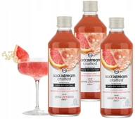 Syropy i koncentraty owocowe - Zestaw Syrop SodaStream Crafted Grejpfrut & Kwiat Czarnego Bzu 3x330 ml - miniaturka - grafika 1