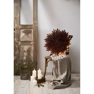 Star Trading Gwiazda Ice, papier, bez oprawy brązowa - Ozdoby bożonarodzeniowe Star Trading Gwiazda Ice, papier, bez oprawy brązowa - Ozdoby bożonarodzeniowe - miniaturka - grafika 2