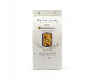 premium włoski Makaron Fusilloni 500g - Maccaroneria Gragnano - Makaron - miniaturka - grafika 1