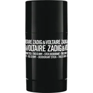 Dezodoranty i antyperspiranty męskie - Zadig & Voltaire This Is Him! 75 g dezodorant w sztyfcie - miniaturka - grafika 1