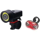 Lampki rowerowe - DPM Zestaw lamp rowerowych SP0503 - miniaturka - grafika 1
