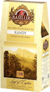 Basilur Herbata czarna cejlońska liść Basilur Kandy 100g - Herbata - miniaturka - grafika 1
