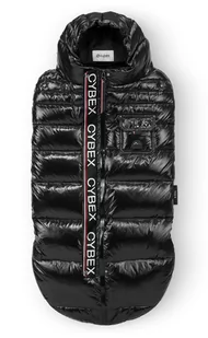 Cybex Zimowy śpiwór do wózka Platinum Footmuff deep black - Akcesoria do wózków - miniaturka - grafika 1