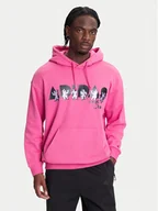 Bluzy męskie - adidas Bluza Jeremy Scott Pride JL7625 Różowy Oversize - miniaturka - grafika 1