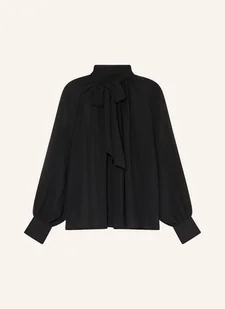 Guess Bluzka Z Wiązaniem Pod Szyją Audrine schwarz - Bluzki damskie - miniaturka - grafika 1