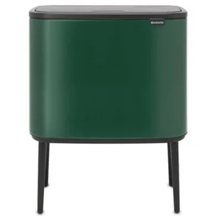 Brabantia Kosz na śmieci Touch Bin Bo 3x11L zielony Pine 304200 304200 - Kosze na śmieci - miniaturka - grafika 1